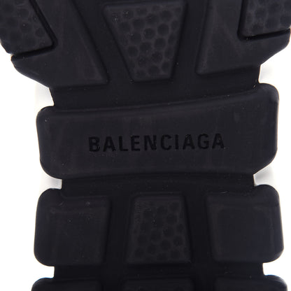 Balenciaga Neoprene Knit Womens Speed Clear Sole Sneakers 36 Black White 10 of 11