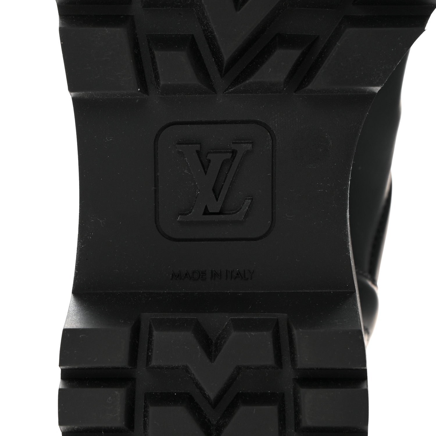 Louis Vuitton Rubber Calfskin Territory Flat Boots 36 Black 8 of 8