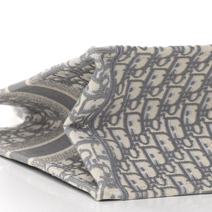 Christian Dior Oblique Medium Book Tote Grey 8 of 9