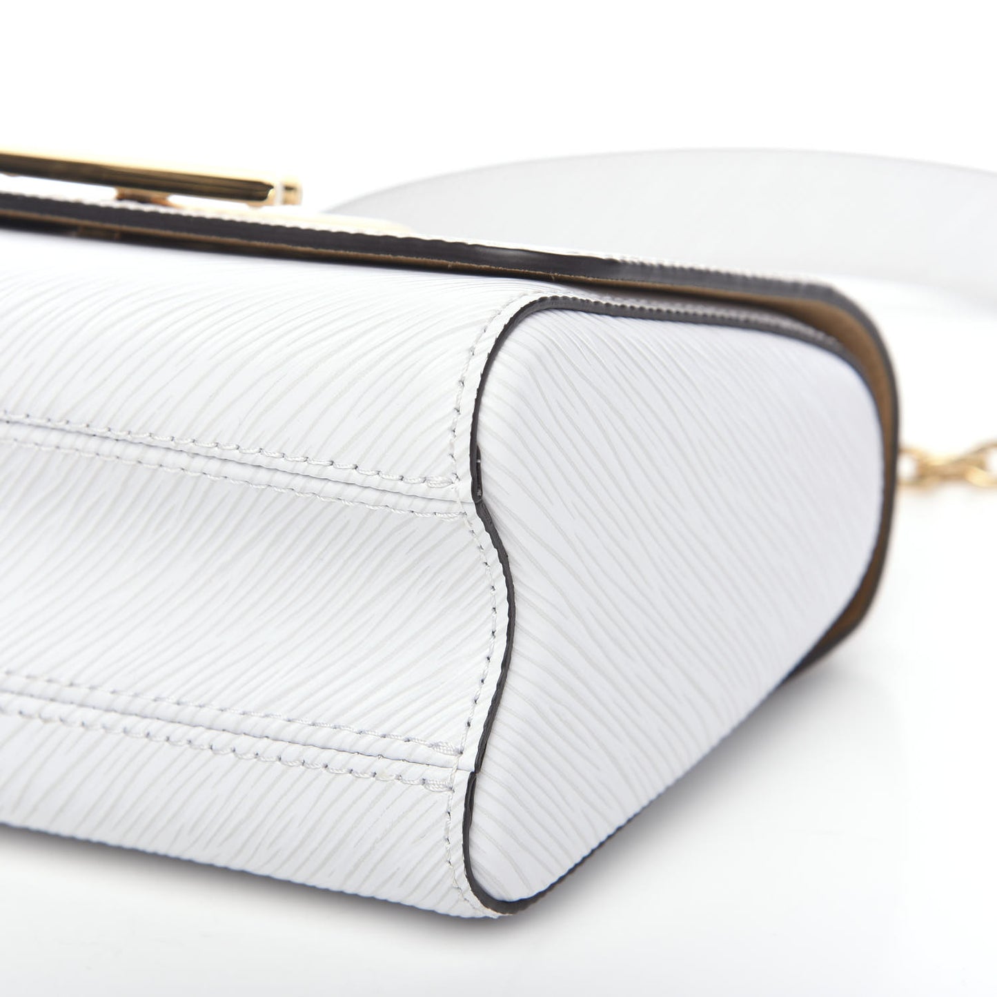 Epi Twist Shoulder Bag PM White