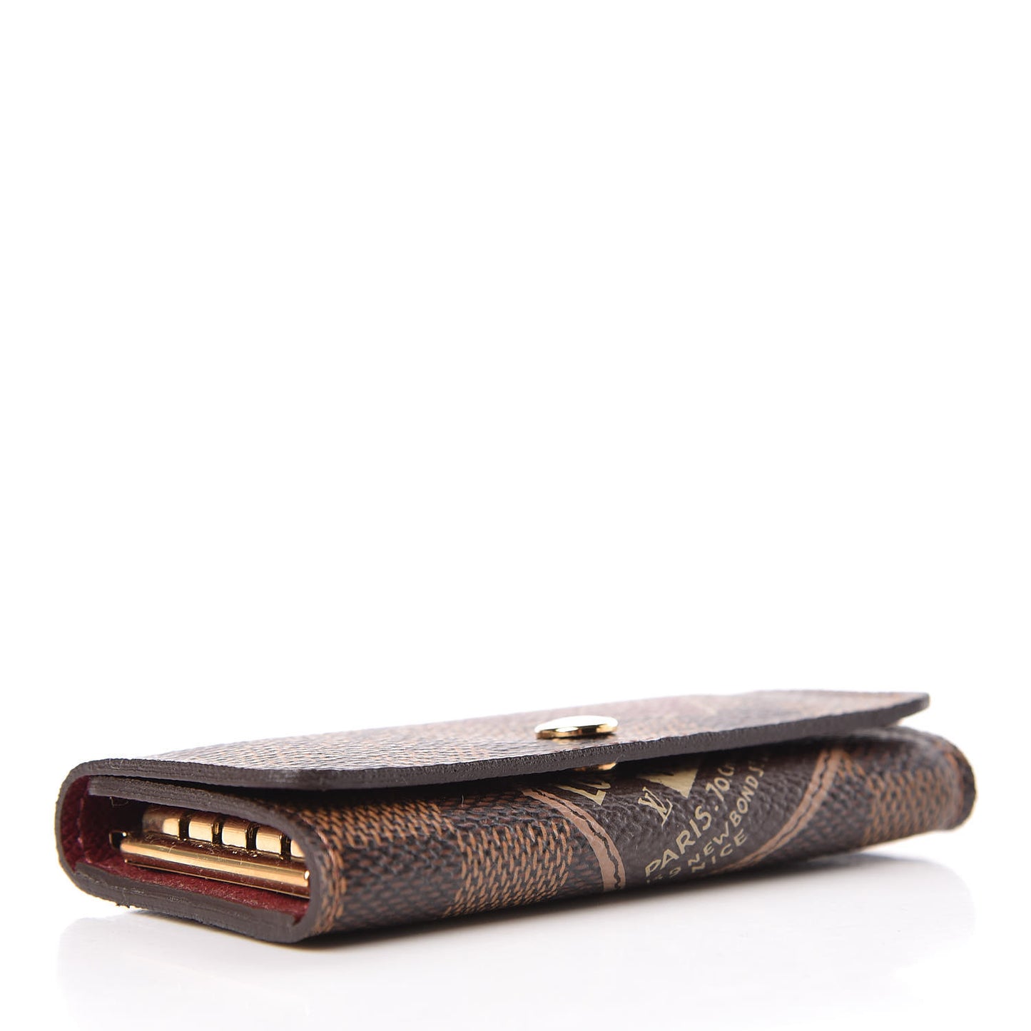 Damier Ebene Trunks Labels Multicles 4 Key Holder