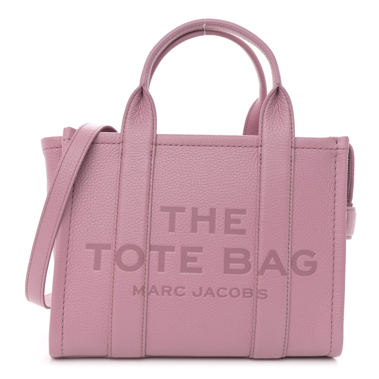 Grained Calfskin Medium The Tote Bag Lilas