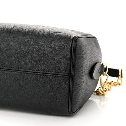 Louis Vuitton Empreinte Monogram Giant Speedy Bandouliere 20 Black 9 of 9