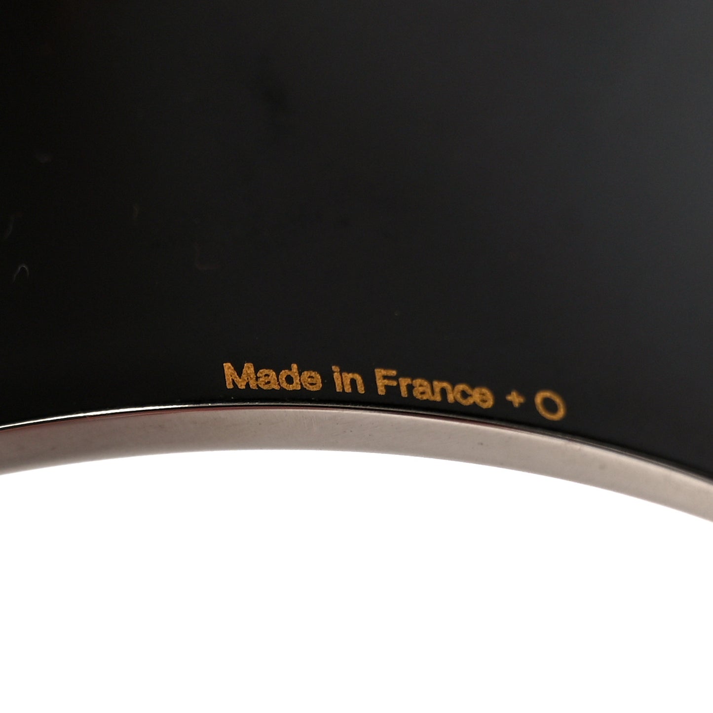 Enamel Printed Extra Wide Concours d'Etrier Bracelet 65