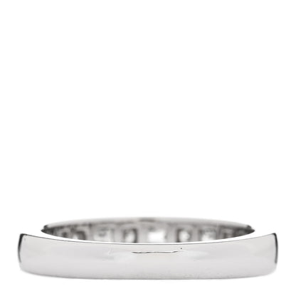 Tiffany Platinum Round Baguette Diamond 3mm Channel-Set Wedding Band Ring 53 6.25 3 of 5