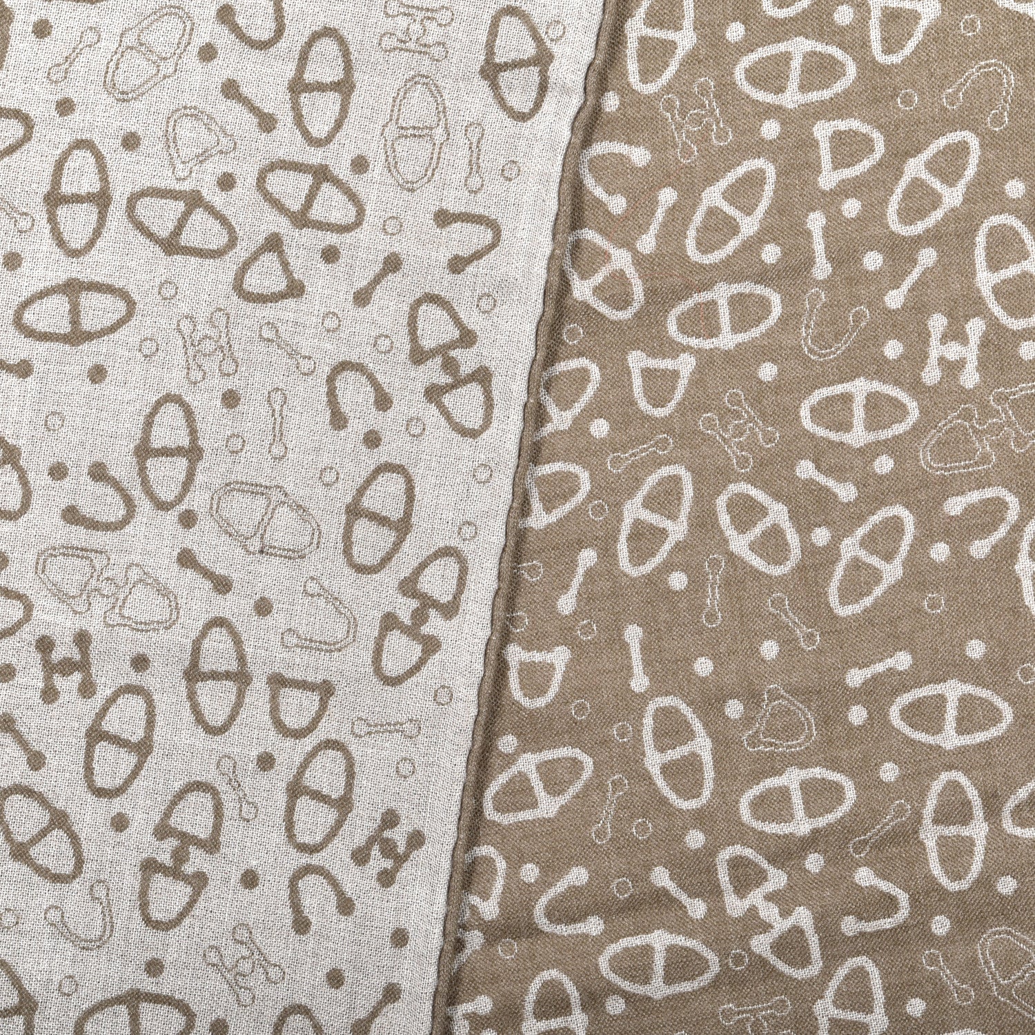 Hermes Cashmere Silk Stole 3 of 5