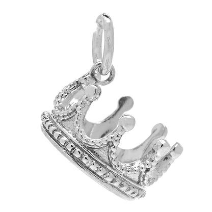 Tiffany Sterling Silver Crown Charm 1 of 4