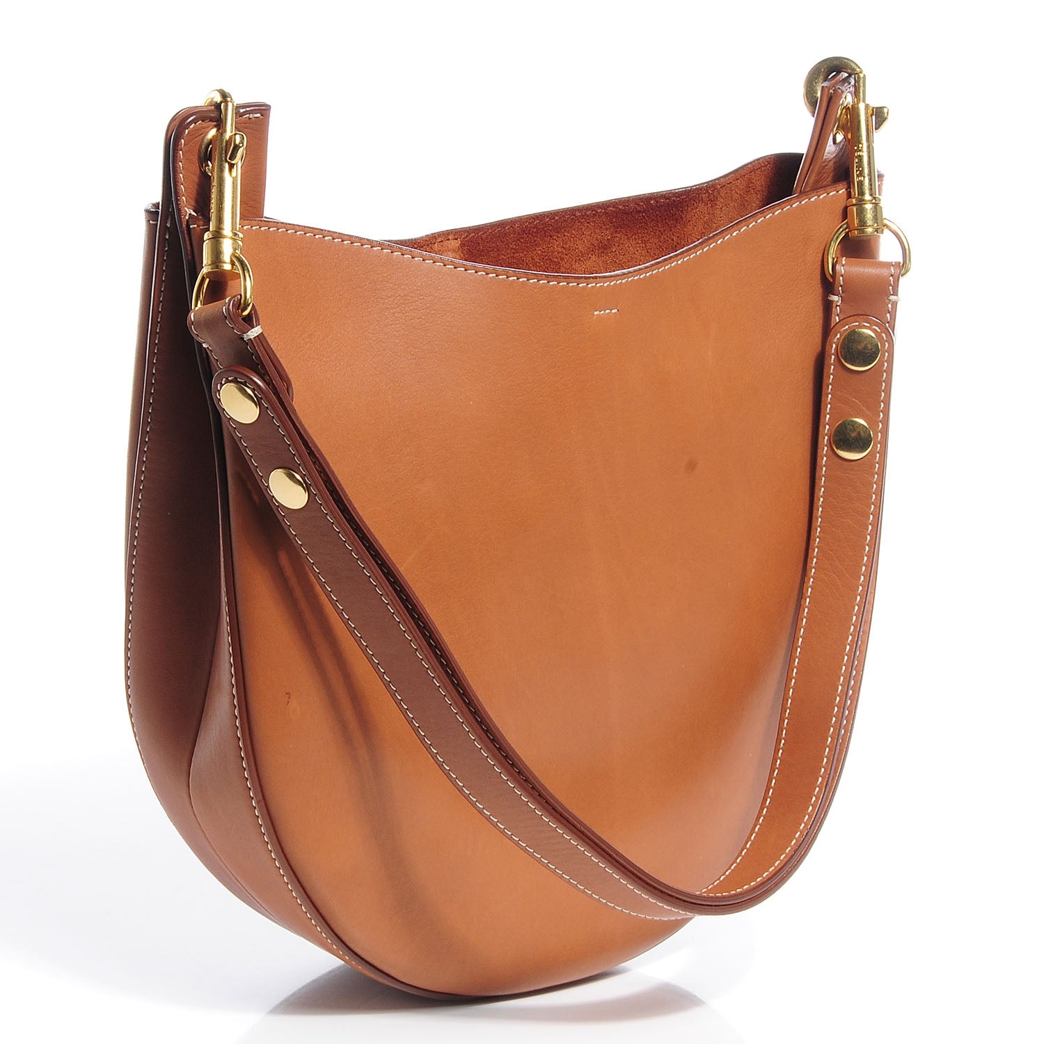 Celine Natural Calfskin Small Hobo Tan 3 of 10