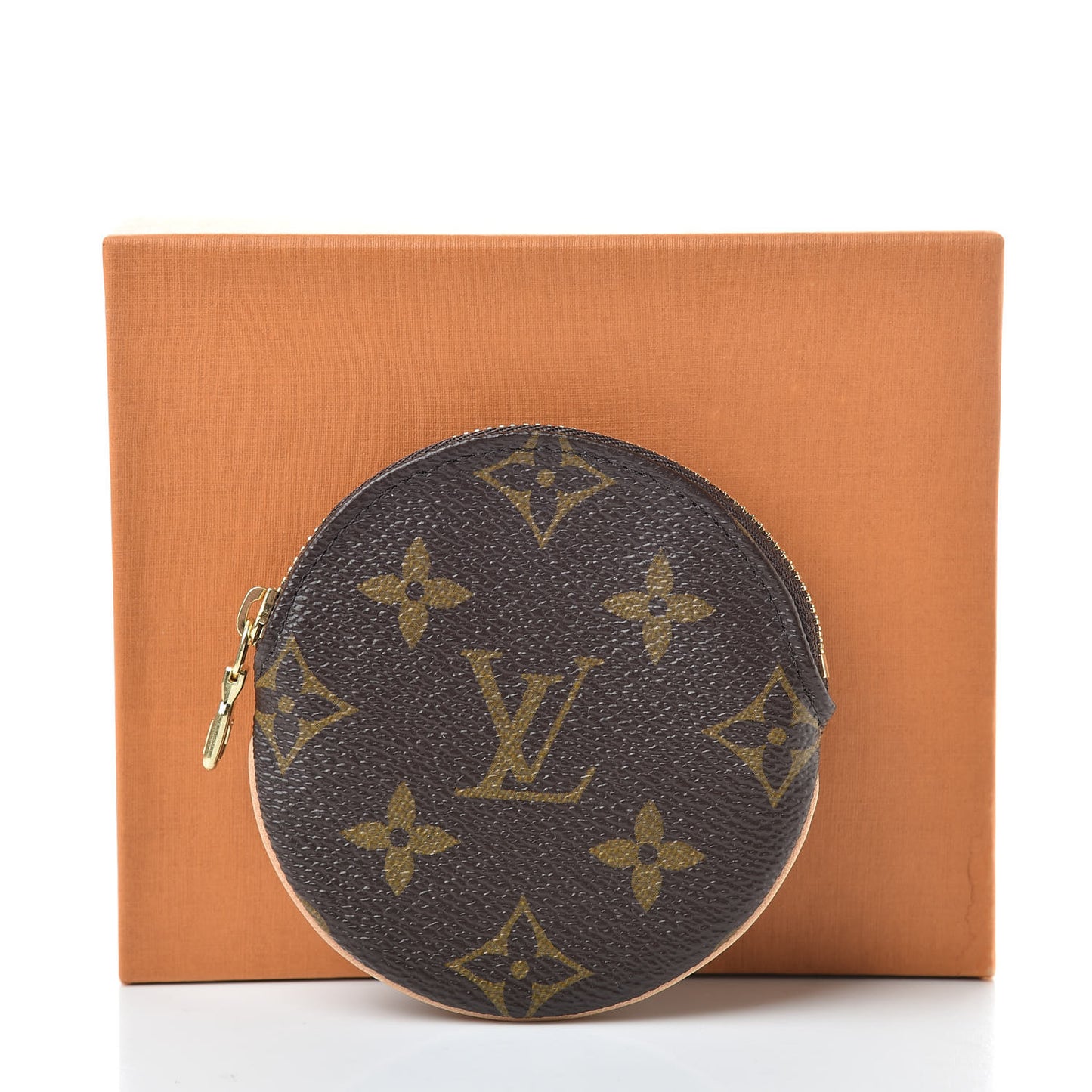 Monogram Round Coin Purse