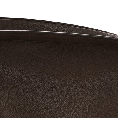 The Row Grained Calfskin Large Slouchy Banana Bag Brunette 8 of 11