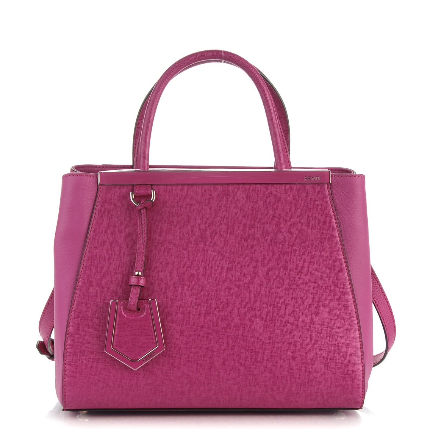 Vitello Elite Petite 2Jours Tote Magenta