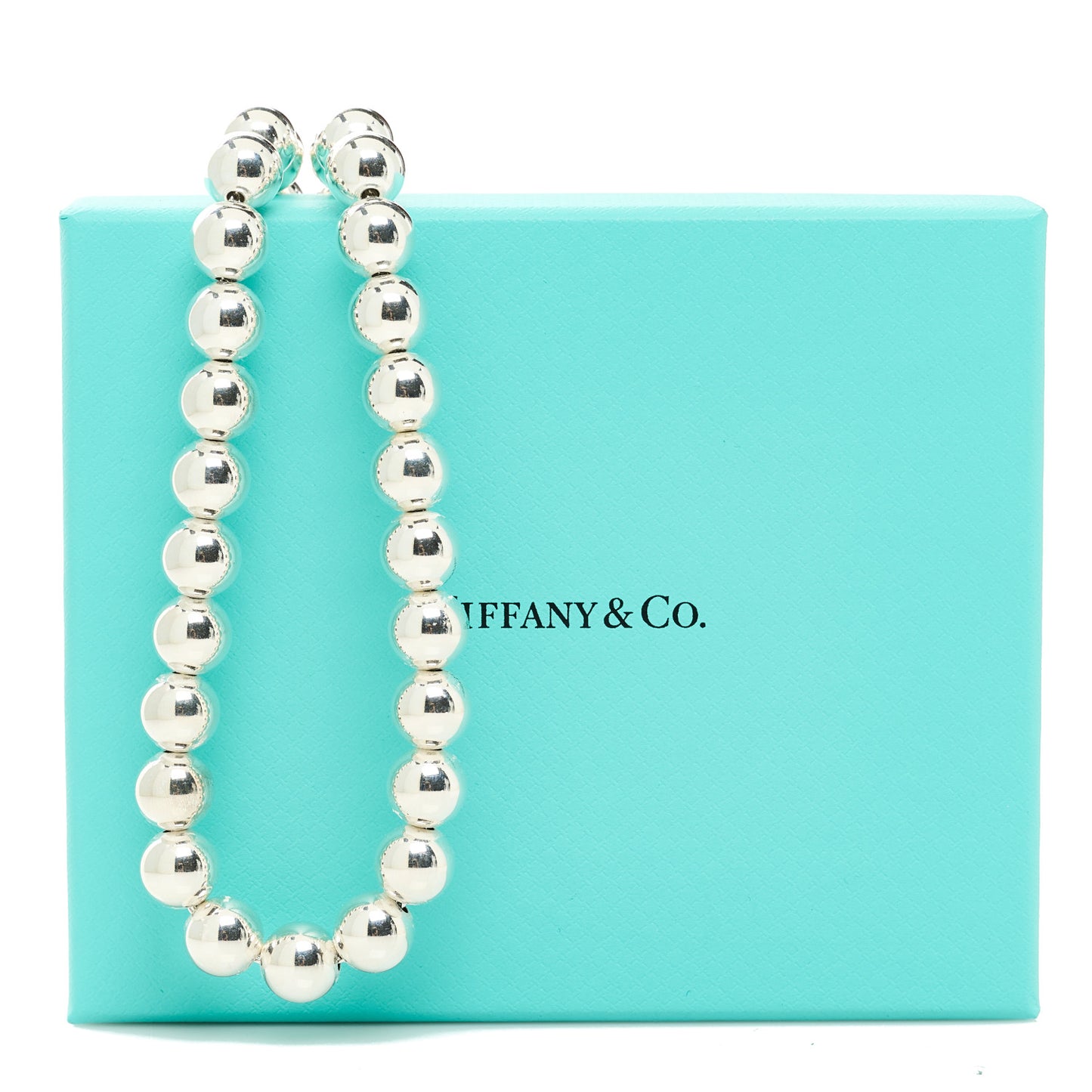 Sterling Silver 10mm Hardwear Ball Necklace