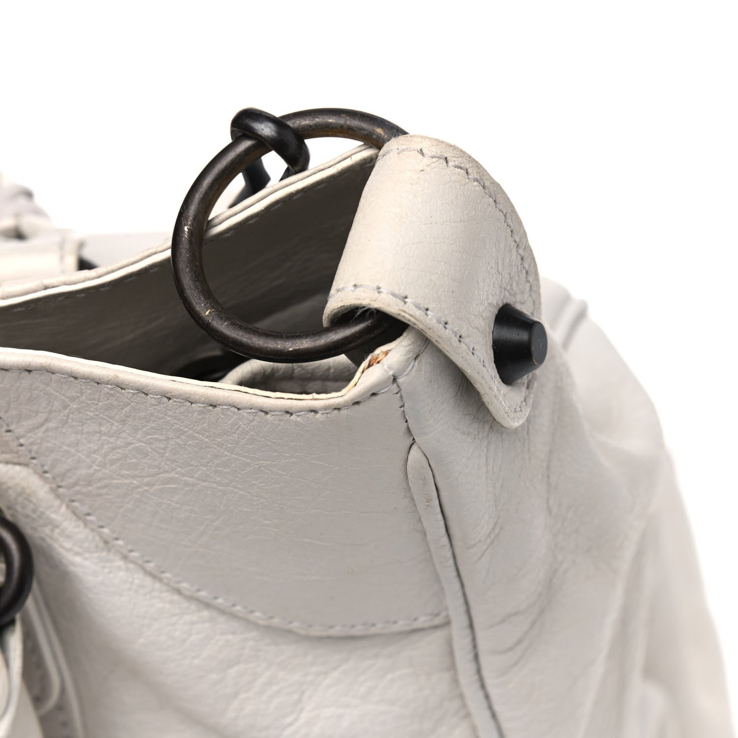 Balenciaga Agneau Classic Hardware Velo White Light 10 of 15