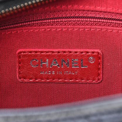 Chanel Aged Calfskin Quilted Medium Gabrielle Hobo Black 6 of 9