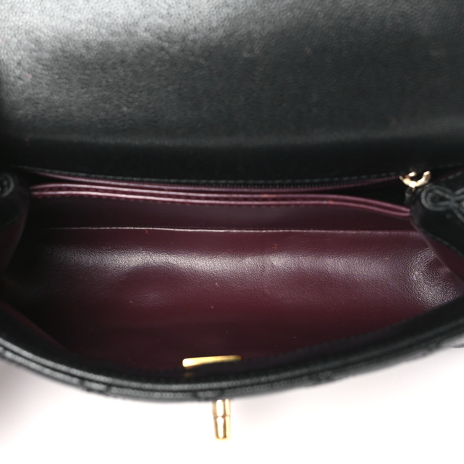 Chanel Caviar Quilted Mini Coco Handle Flap Black 5 of 12