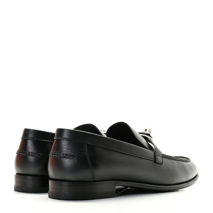 Hermes Calfskin Destin Loafers 40 Black 4 of 15