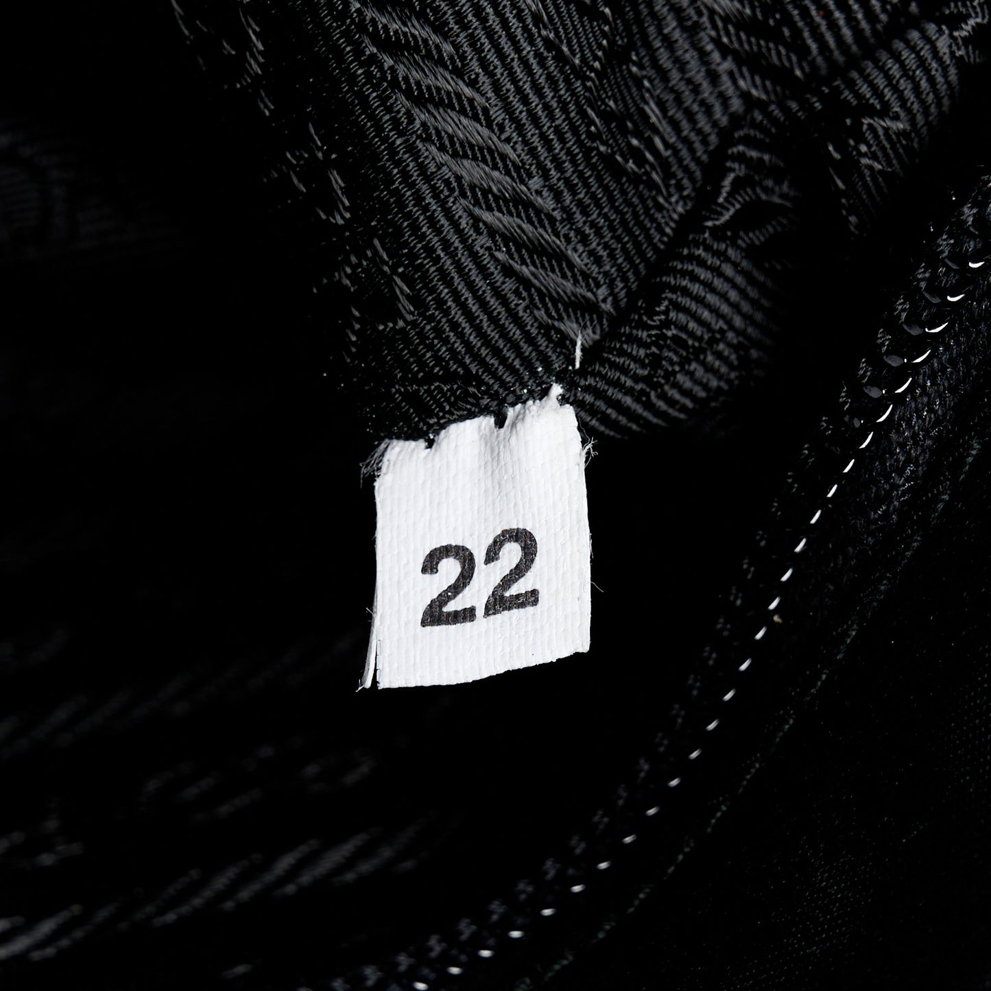 Tessuto Nylon Shoulder Bag Black