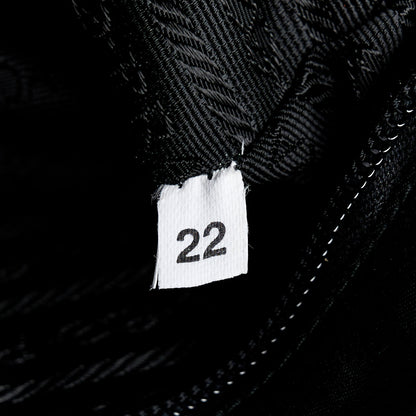 Prada Tessuto Nylon Shoulder Bag Black 10 of 13