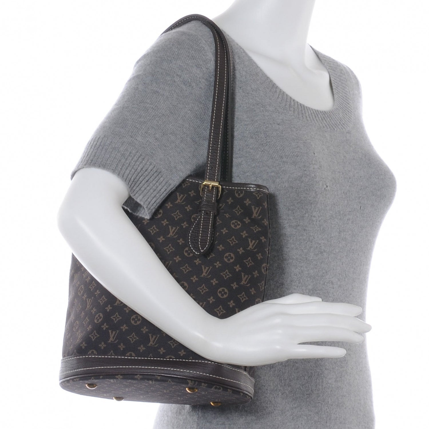 Louis Vuitton Mini Lin Bucket Bag Ebene 2 of 8
