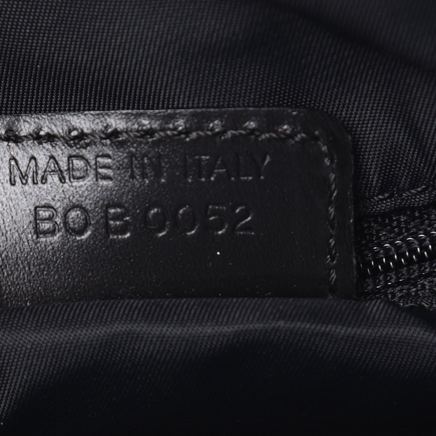 Monogram Messenger Black