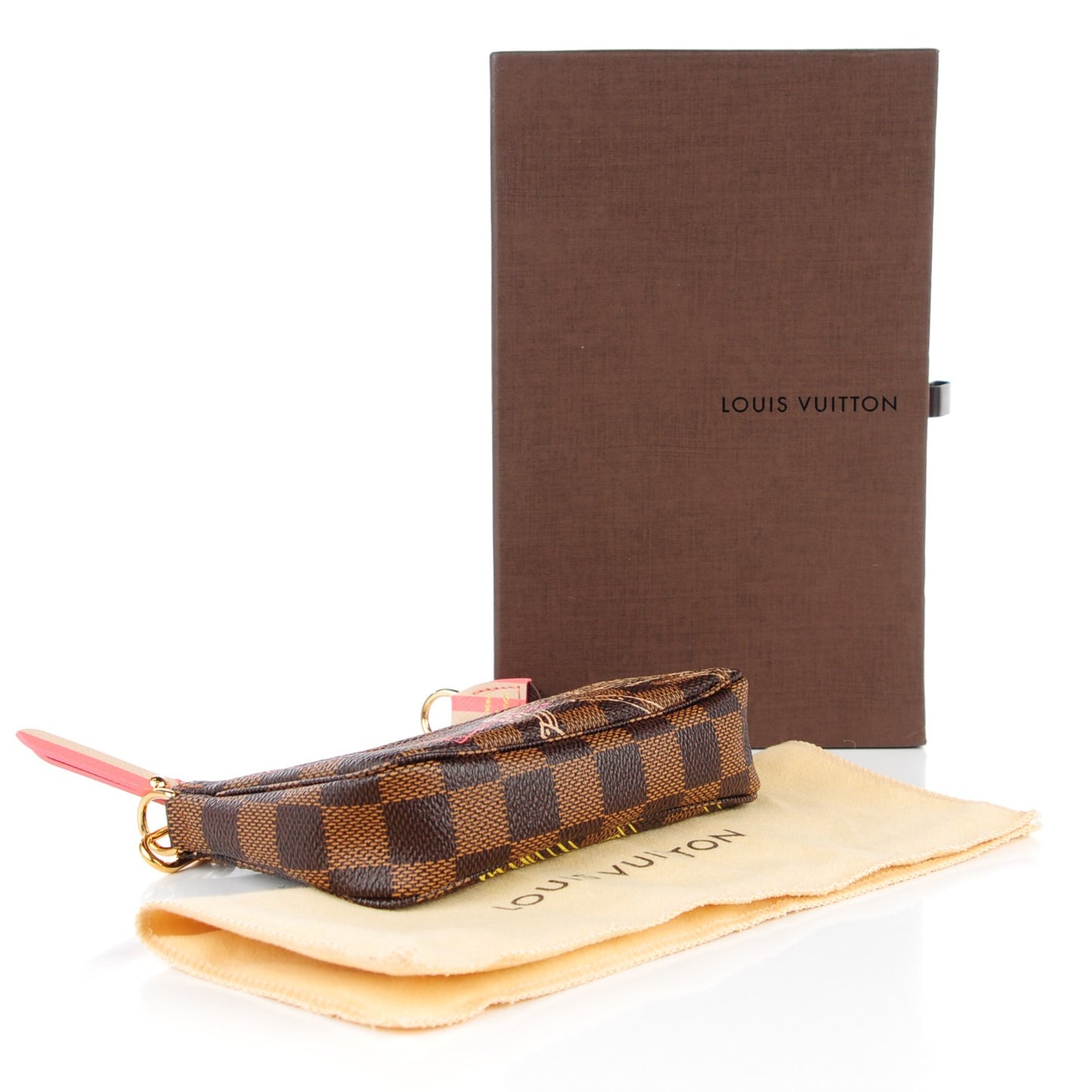 Damier Ebene 2014 Christmas Animation Mini Pochette Accessories