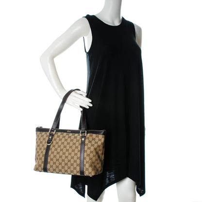 Gucci Monogram Medium Abbey Tote Brown 2 of 7