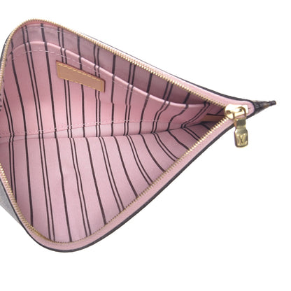 Louis Vuitton Monogram Neverfull MM GM Pochette Rose Ballerine 5 of 8