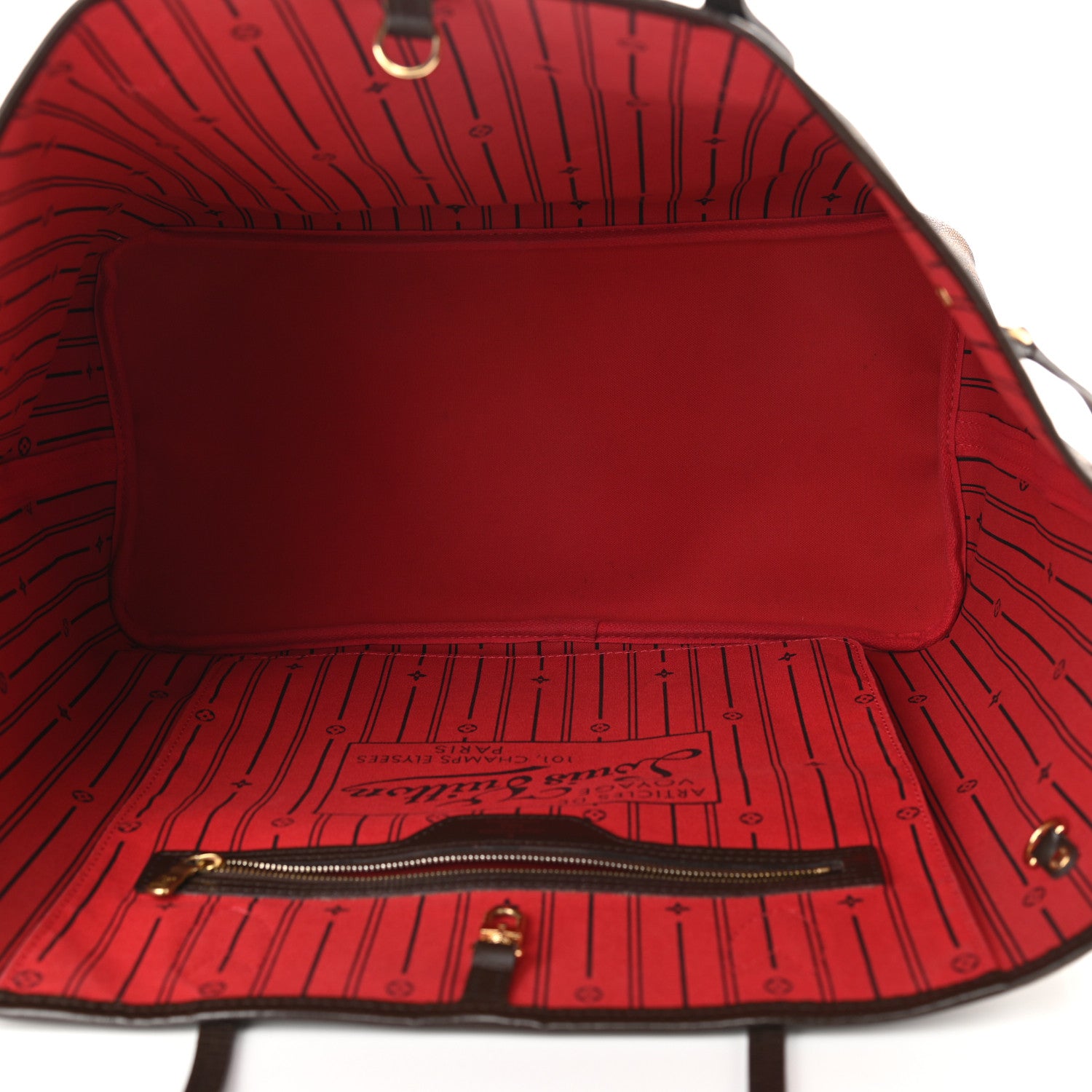 Louis Vuitton Damier Ebene Neverfull GM 5 of 10
