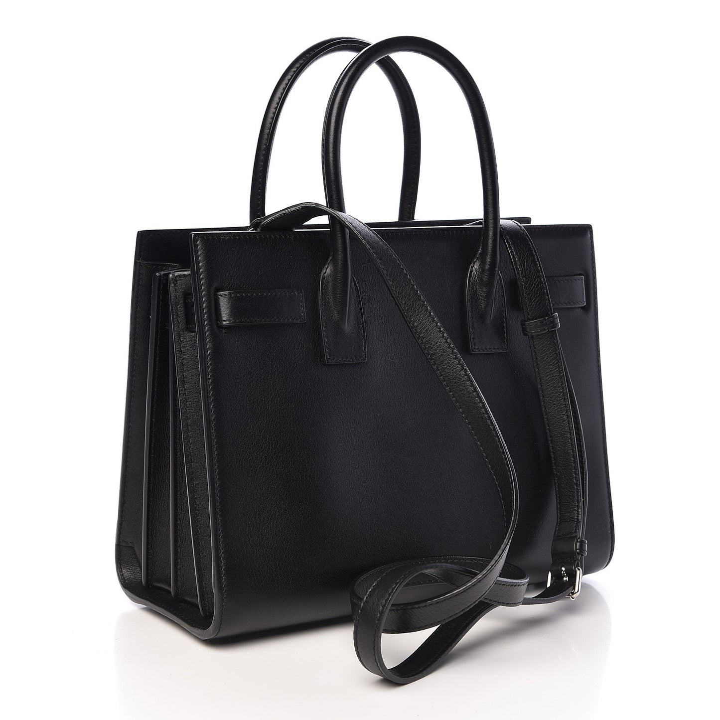 Calfskin Patchwork Baby Sac De Jour Black Multi