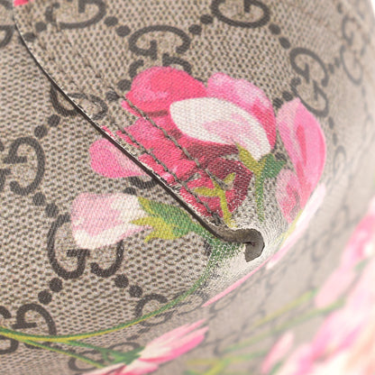 Gucci GG Supreme Monogram Blooms Large Reversible Tote Beige Multicolor Dry Rose 12 of 16
