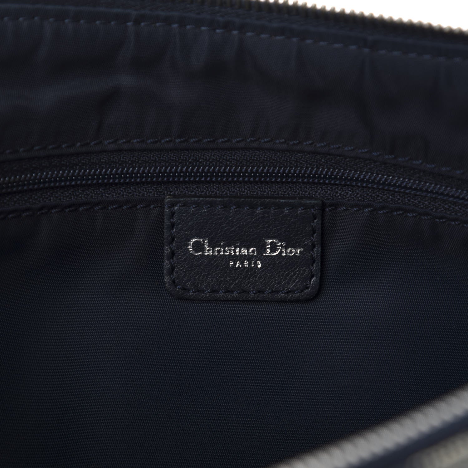 Christian Dior Denim Monogram Charms Shoulder Bag Blue 8 of 10