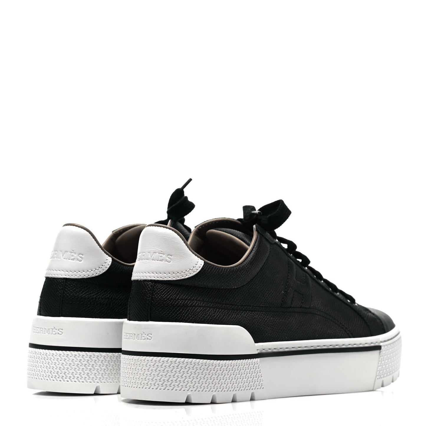 Epsom Womens Voltage Sneakers 37.5 Black White