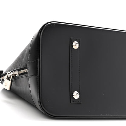 Louis Vuitton Epi Alma MM Black 8 of 9