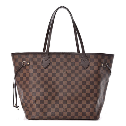 Louis Vuitton Damier Ebene Neo Neverfull MM Rose Ballerine 3 of 17