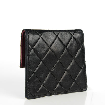 Chanel Lambskin Quilted Coin Purse Black 3 of 8