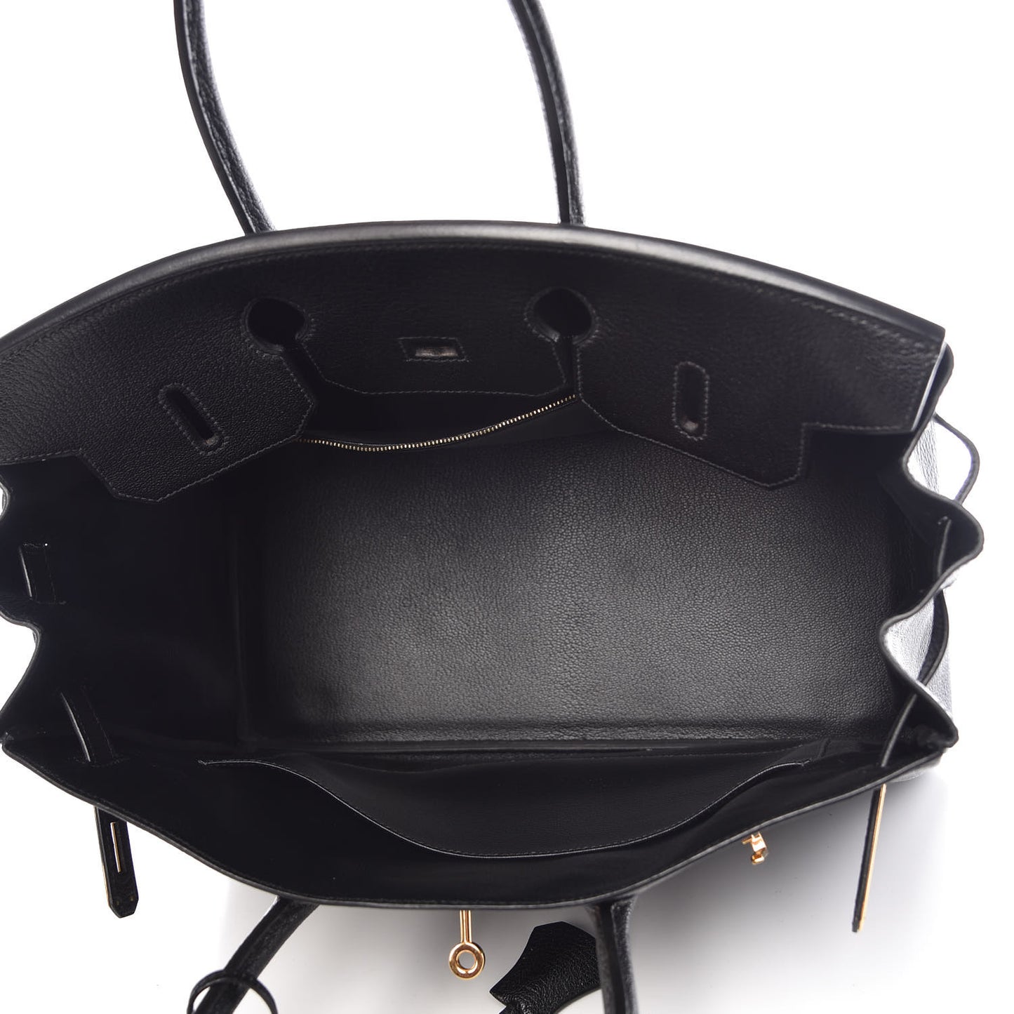 Chevre de Coromandel Birkin 35 Black