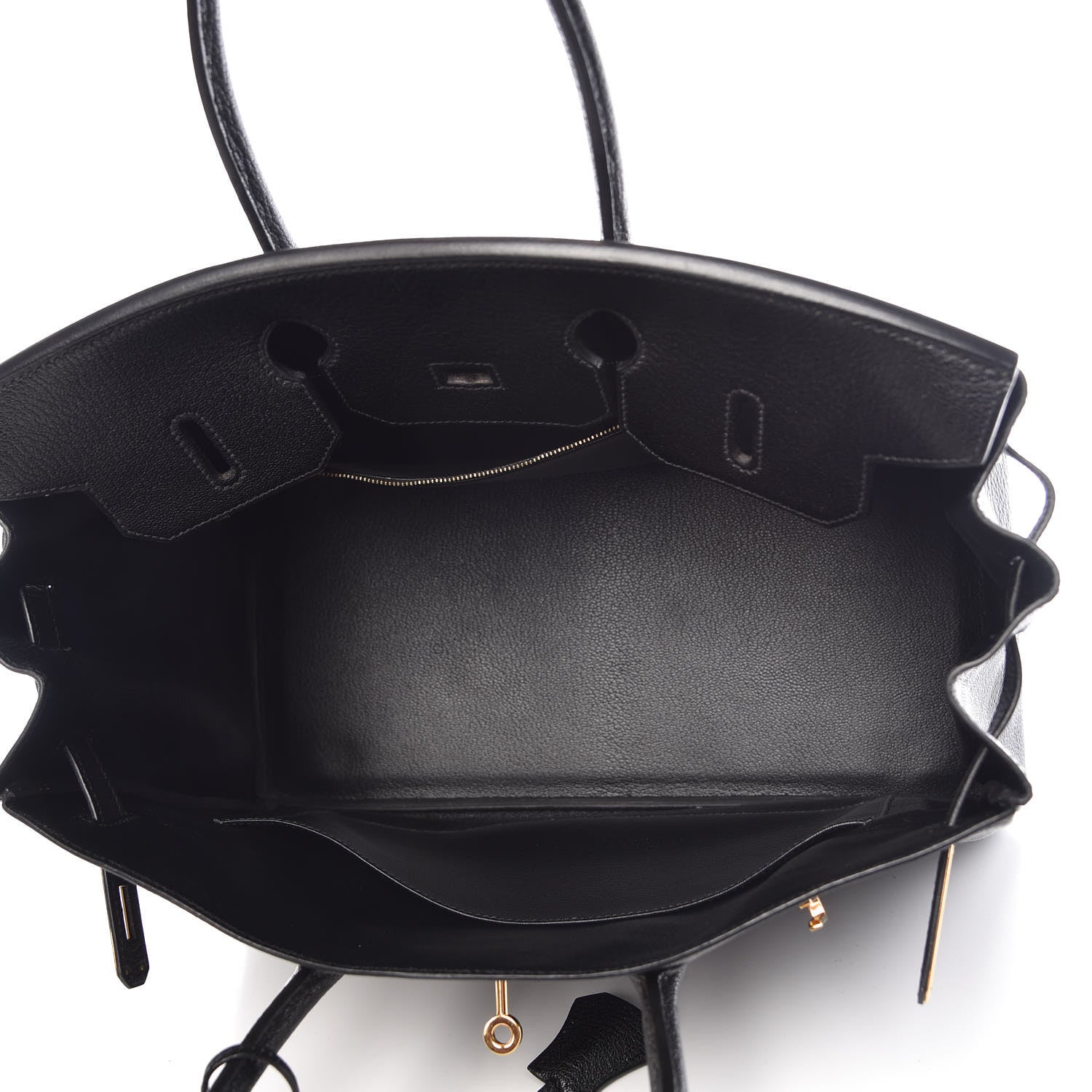 Hermes Chevre de Coromandel Birkin 35 Black 8 of 35