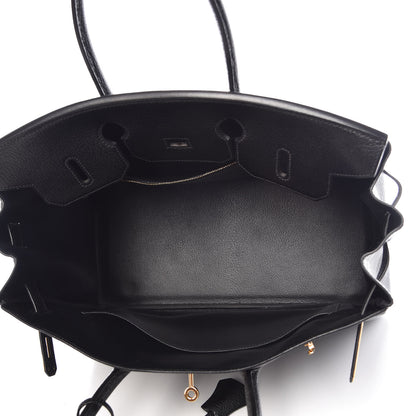 Hermes Chevre de Coromandel Birkin 35 Black 8 of 35