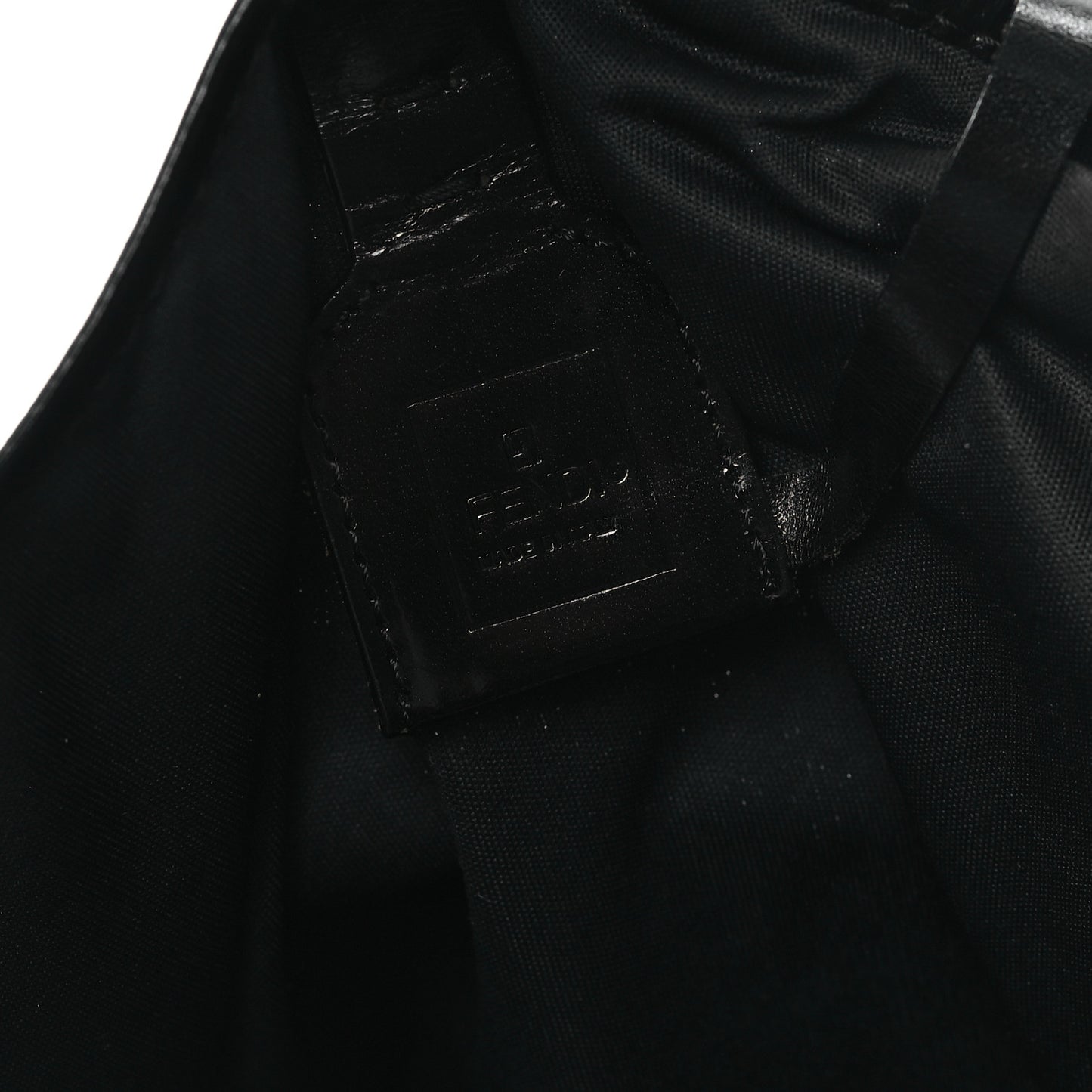Nylon Zucca Medium Roll Tote Black