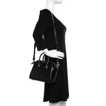 Givenchy Shiny Lord Calfskin Mini Antigona Black 3 of 10