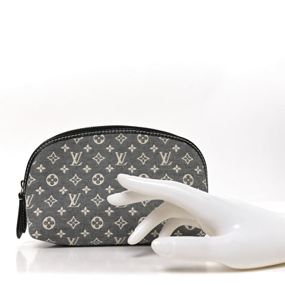 Louis Vuitton Monogram Idylle Cosmetic Pouch Encre 2 of 9