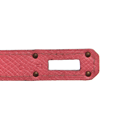 Hermes Epsom Kelly Longue Wallet Rose Azalee 5 of 5