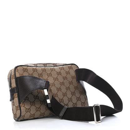 Gucci Monogram Belt Bag Dark Brown 3 of 9