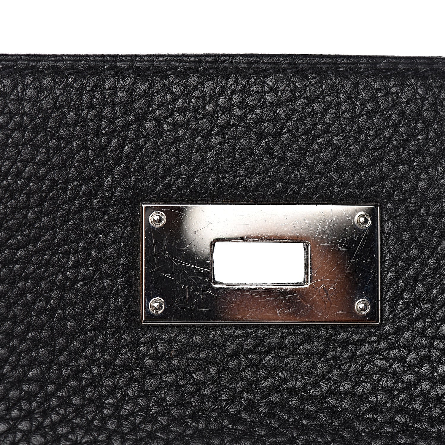Hermes Taurillon Clemence Retourne Kelly 40 Black 26 of 34