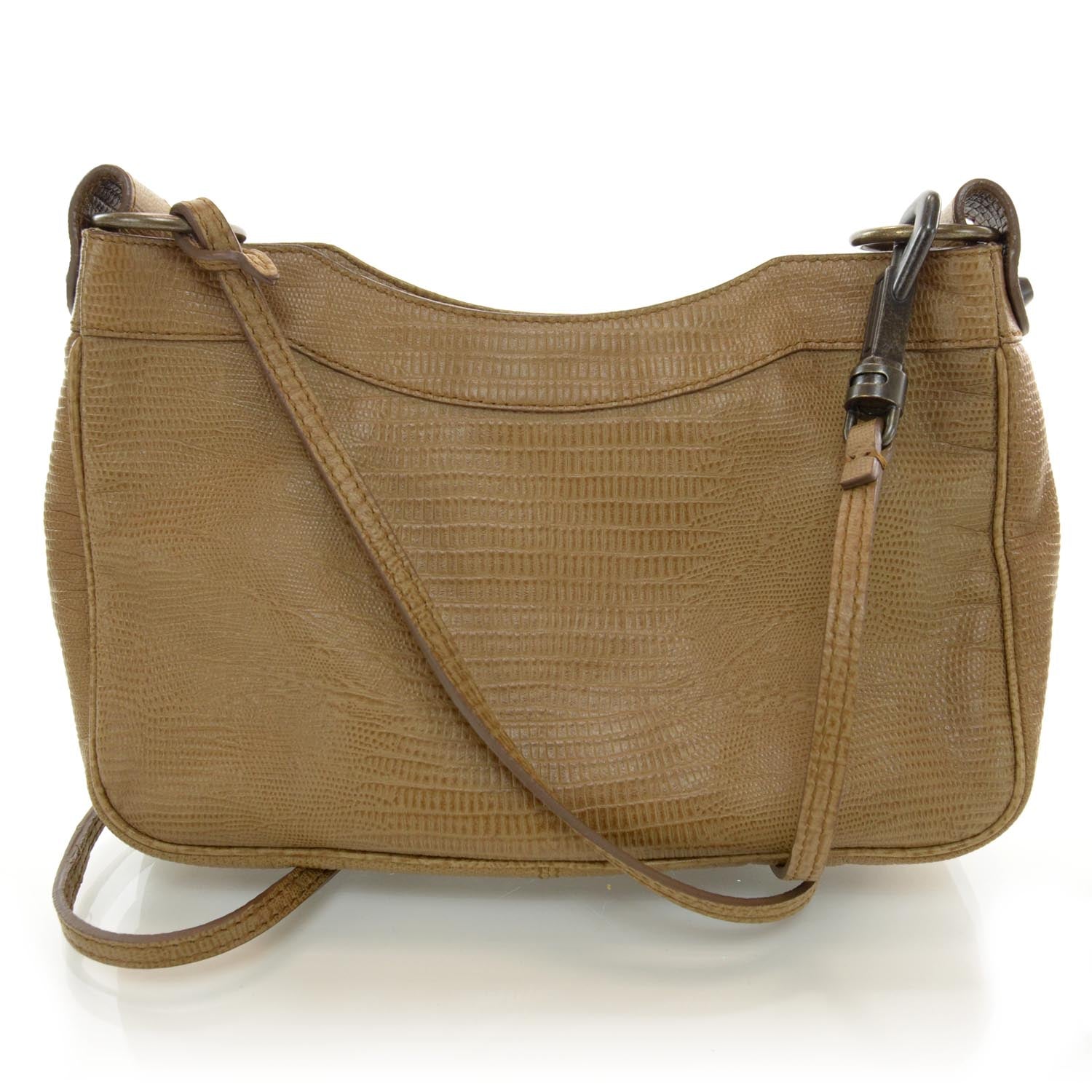 Balenciaga Agneau Lizard Embossed Classic Hardware Hip 3 of 7