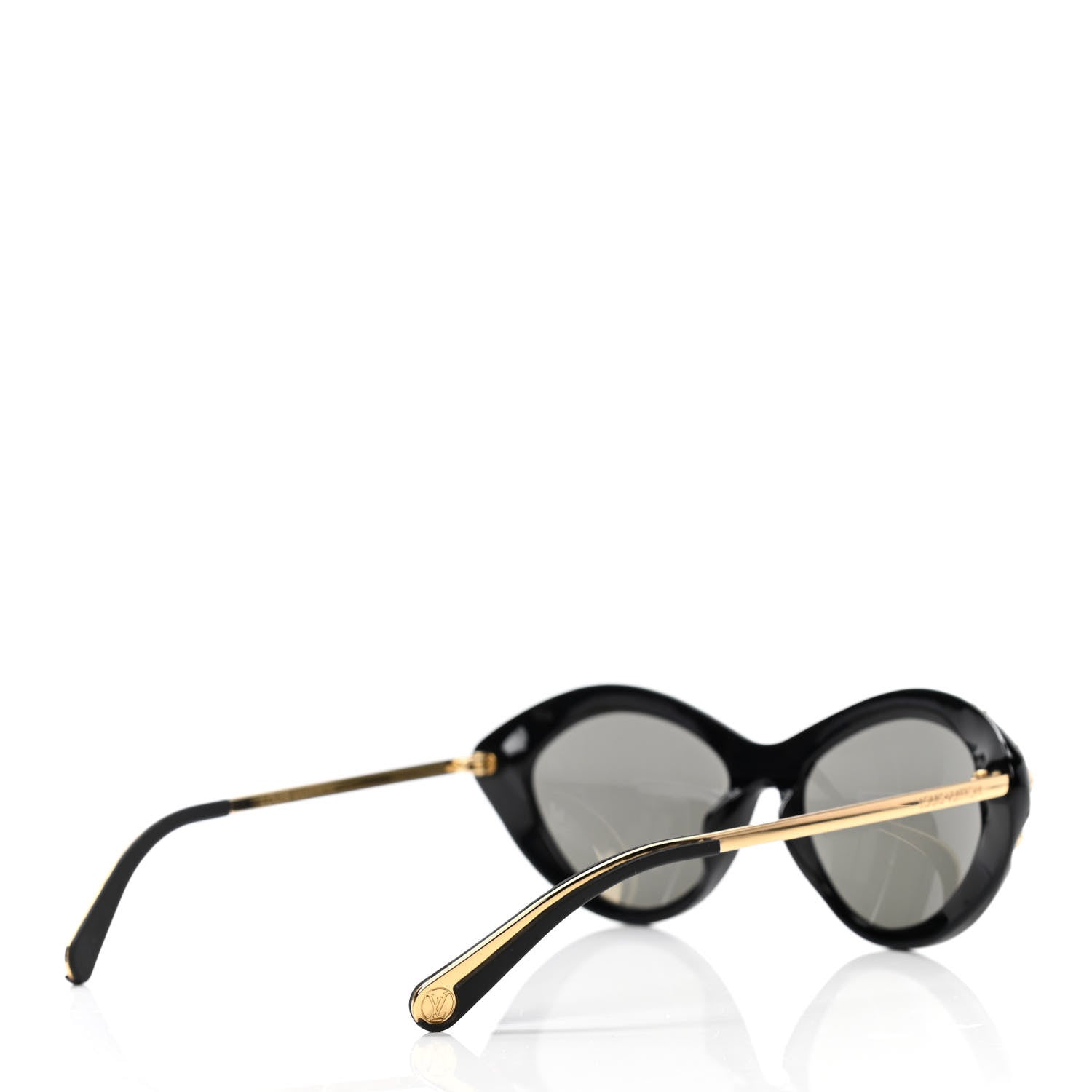 Dior&Chanel&Prada&Louis Vuitton アートフレーム Louis Vuitton Black Resin Frame Flore Carre Sunglasses