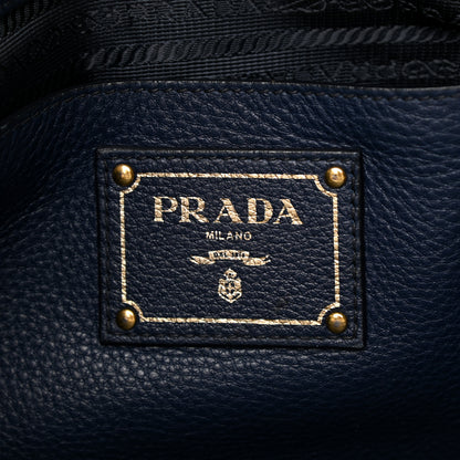 Prada Vitello Daino Tote Bluette 5 of 11