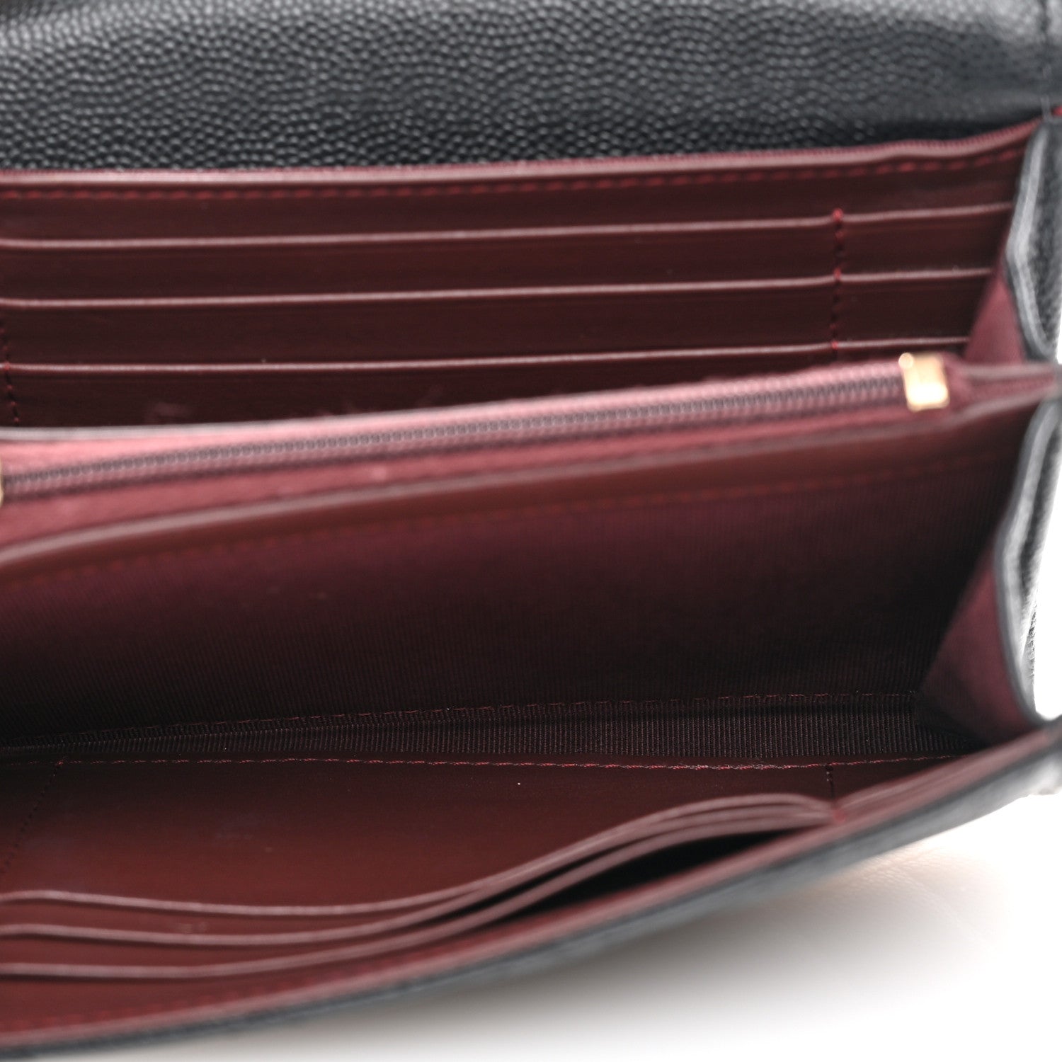 Chanel Caviar Quilted Medium Flap Wallet Black 5 of 9