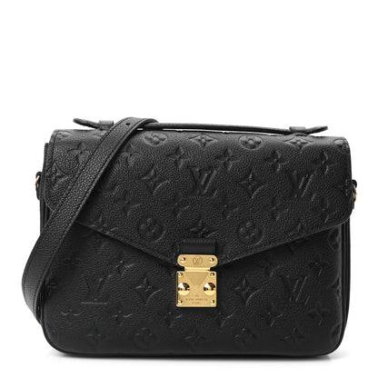 Louis Vuitton Empreinte Pochette Metis Black 1 of 9