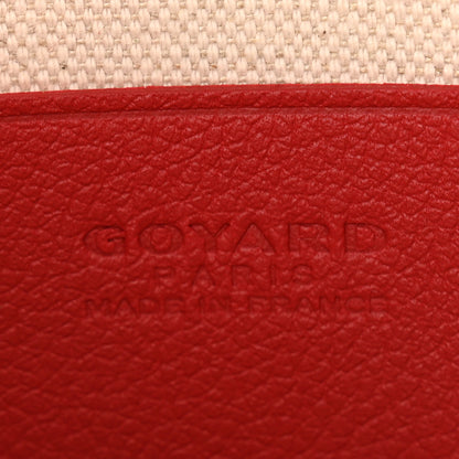 Goyard Goyardine Plumet Wallet Clutch Red 6 of 9